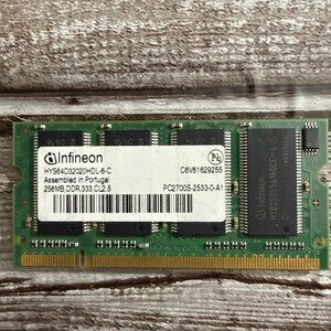 INFINEON HYS64D32020HDL-6-C 256MB 333 DDR CL2.5 PC2700S-2533-0-A1